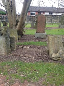 Elizabeth's unmarked grave 